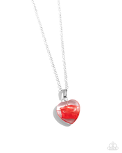 Load image into Gallery viewer, Paparazzi Necklace HEART Exhibition - Red Coming Soon
