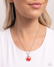 Load image into Gallery viewer, Paparazzi Necklace HEART Exhibition - Red Coming Soon
