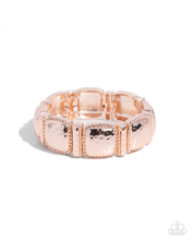 Load image into Gallery viewer, Paparazzi Bracelet Textured Tranquility - Rose Gold Coming Soon
