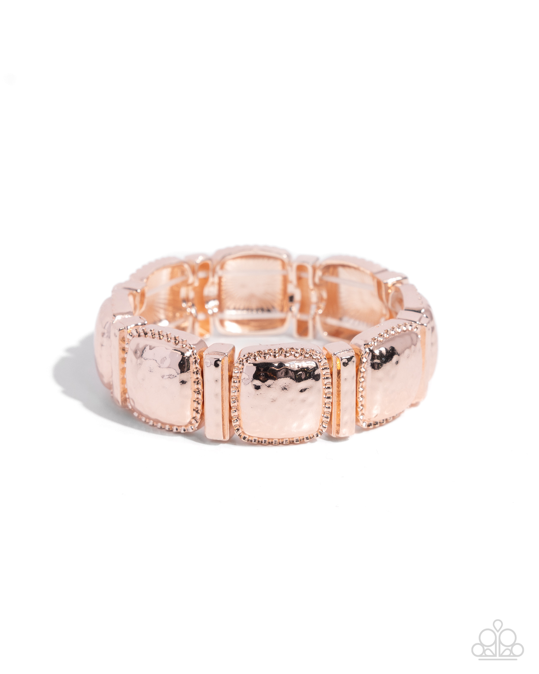 Paparazzi Bracelet Textured Tranquility - Rose Gold Coming Soon