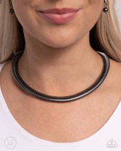 Load image into Gallery viewer, Paparazzi Necklace Choker Of The Century - Black Coming Soon
