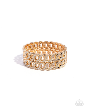 Load image into Gallery viewer, Paparazzi Bracelet Braided Bandit - Gold Coming Soon

