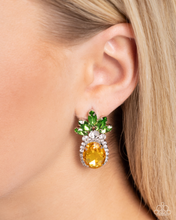 Load image into Gallery viewer, Paparazzi Earrings Prismatic Pineapple - Yellow Coming Soon
