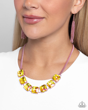 Load image into Gallery viewer, Paparazzi Necklace I SQUARE to Secrecy - Pink Coming Soon
