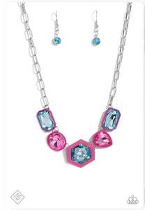 Paparazzi Necklace ~ Evolving Elegance - Pink