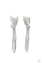 Load image into Gallery viewer, Paparazzi Earrings A Few Of My Favorite WINGS - White

