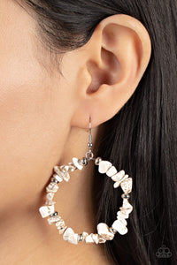 Mineral Mantra - White Earrings