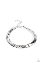 Load image into Gallery viewer, Cargo Couture - Silver  Men’s Bracelet
