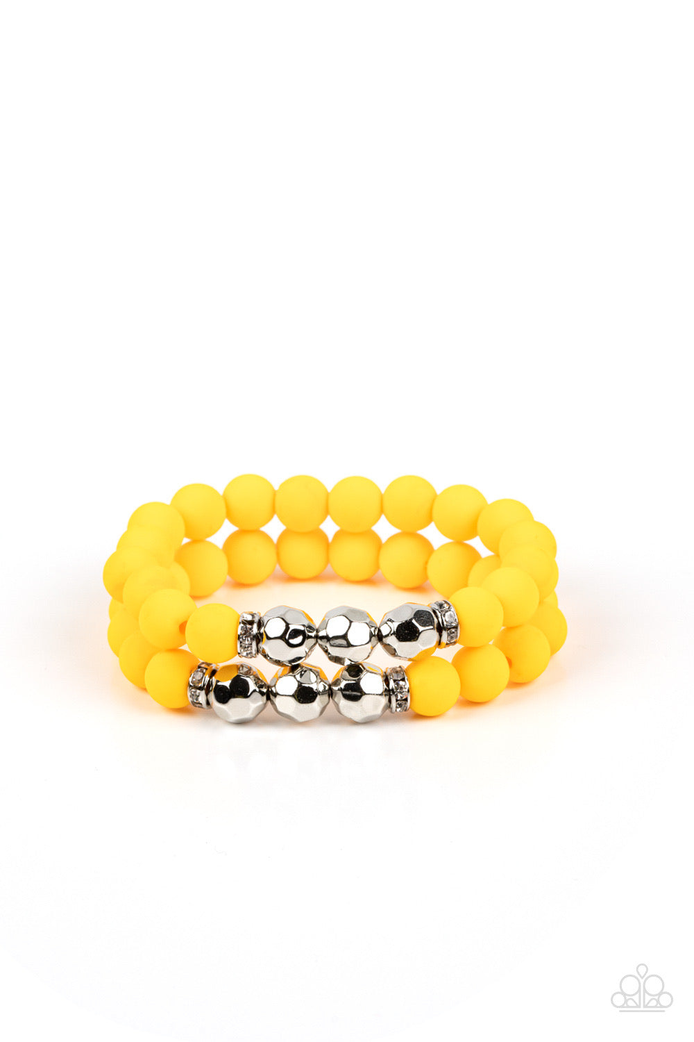 Paparazzi Bracelets Dip and Dive - Yellow Coming Soon