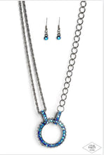 Load image into Gallery viewer, Paparazzi Necklace ~ PINK DIAMOND - Razzle Dazzle - Blue
