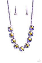 Load image into Gallery viewer, Paparazzi Necklace Combustible Command - Purple
