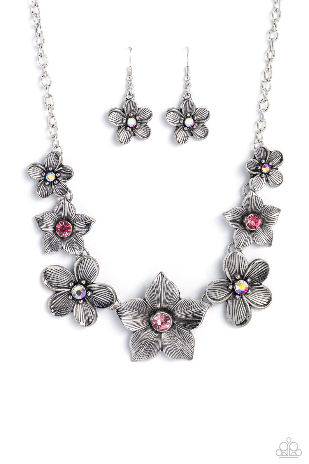 Paparazzi Necklace Free FLORAL - Pink Coming Soon