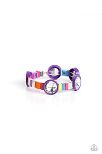 Paparazzi Bracelets Multicolored Madness - Purple Coming Soon