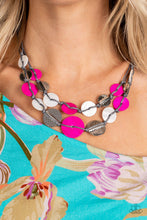 Load image into Gallery viewer, Paparazzi Necklace Barefoot Beaches - Pink
