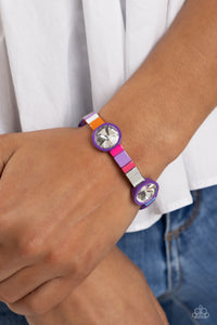 Paparazzi Bracelets Multicolored Madness - Purple Coming Soon