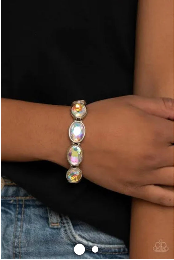 Pink Diamond Exclusive Paparazzi Bracelet Diva in Disguise Multi Gold Coming Soon