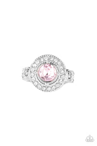 Paparazzi Ring Targeted Timelessness - Pink