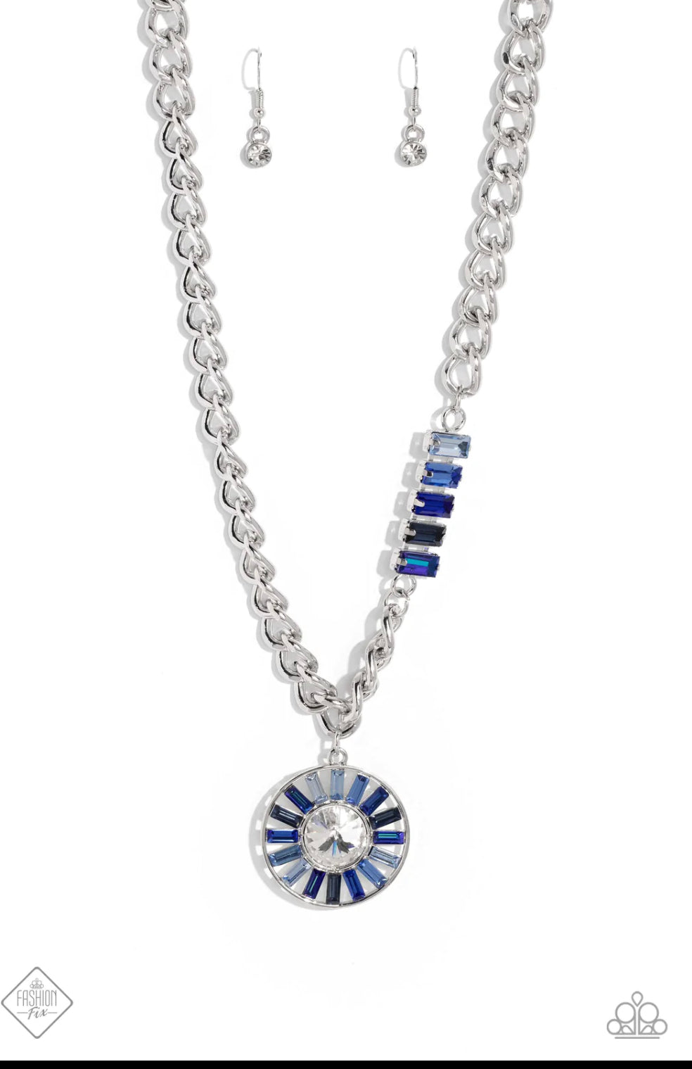 Paparazzi Necklace Tiered Talent - Blue