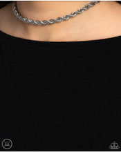 Load image into Gallery viewer, Never Lose ROPE - silver - Paparazzi necklace
