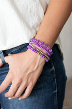 Load image into Gallery viewer, Paparazzi Bracelets Layered Luster - Purple
