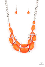 Load image into Gallery viewer, Paparazzi Necklaces Law of the Jungle - Orange
