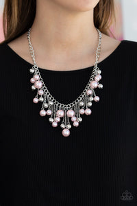 Paparazzi Necklaces City Celebrity - Pink