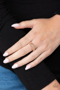 Paparazzi Rings Daisy Dapper - Rose Gold