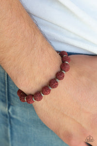 Paparazzi Bracelets Luck - Red