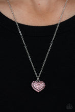 Load image into Gallery viewer, Paparazzi Necklaces Heart-Warming Glow - Pink
