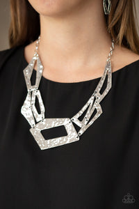 Paparazzi Necklaces Break The Mold - Silver