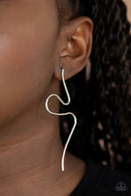 Load image into Gallery viewer, Pre Order Paparazzi Earrings Heavy Metal Minimalist - Silver
