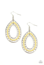 Load image into Gallery viewer, Paparazzi Earrings Fruity Fiesta - Yellow
