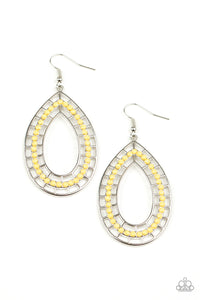 Paparazzi Earrings Fruity Fiesta - Yellow