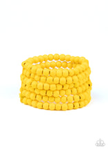 Load image into Gallery viewer, Paparazzi Bracelets Diving in Maldives - Yellow
