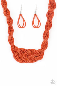 Paparazzi Necklaces A Standing Ovation - Orange