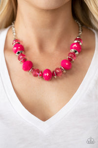 Paparazzi Necklaces Hollywood Gossip - Pink