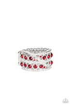 Load image into Gallery viewer, Paparazzi Rings Elegant Effervescence - Red

