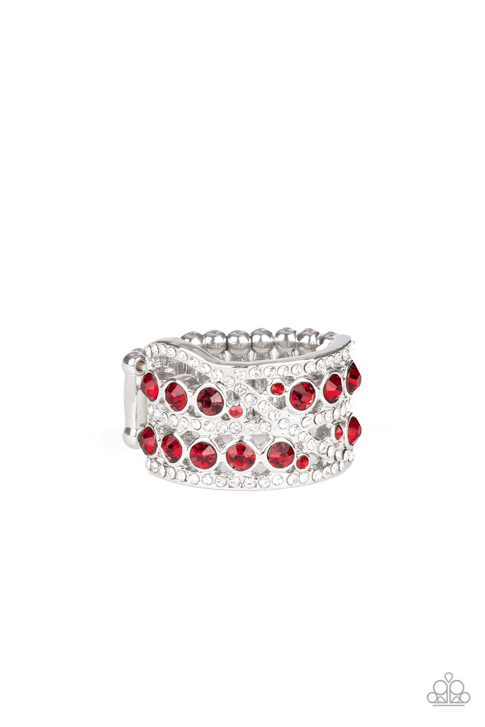 Paparazzi Rings Elegant Effervescence - Red