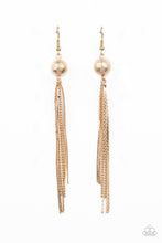 Load image into Gallery viewer, Paparazzi Earrings SLEEK-ing Revenge - Gold
