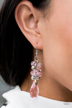 Load image into Gallery viewer, Paparazzi Earrings Fashion Fix Before and AFTERGLOW - Pink
