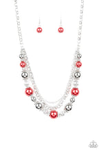 Load image into Gallery viewer, Paparazzi Necklaces 5th Avenue Romance - Red
