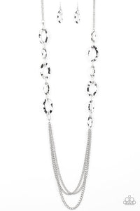 Silver Paparazzi Necklace Street Beat