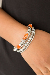 Paparazzi Bracelets Babe-alicious Orange