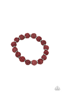 Paparazzi Bracelets Luck - Red