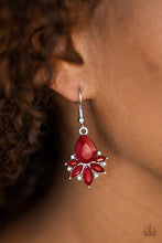 Load image into Gallery viewer, Paparazzi Earrings   GLAM Up! - Red
