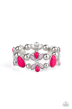 Load image into Gallery viewer, Paparazzi Bracelets Fabulously Flourishing - Pink

