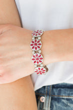 Load image into Gallery viewer, Paparazzi Bracelets Dancing Dahlias - Red
