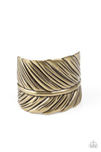 Load image into Gallery viewer, Paparazzi Bracelets  Where Theres a QUILL, Theres a Way - Brass

