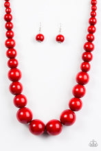 Load image into Gallery viewer, Paparazzi Necklaces Effortlessly Everglades Red
