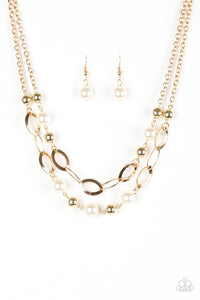 Paparazzi Necklace Glimmer Takes All Gold